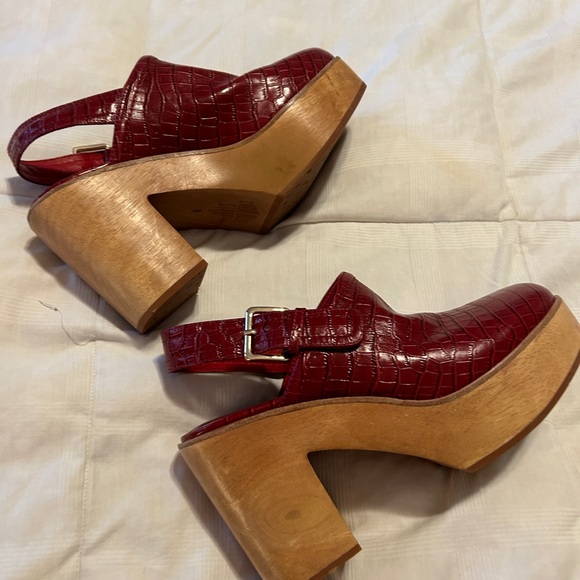 Charlotte Stone size 9 Bonnie in red crocodile leather - Picture 4 of 11